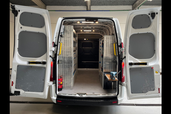 Ford Transit Custom SERVICEWAGEN LANG/ HOOG 320 2.0 TDCI EURO6 L2H2 TREND, SORTIMO INRICHTING ,V230 OMVORMER, RIJKLAARPRIJS