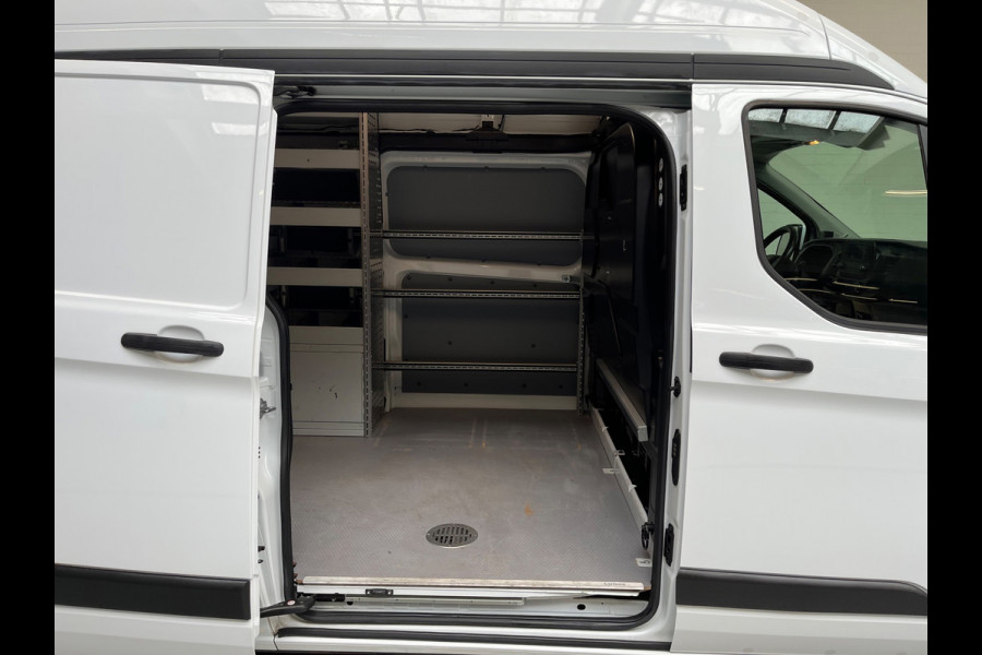 Ford Transit Custom SERVICEWAGEN LANG/ HOOG 320 2.0 TDCI EURO6 L2H2 TREND, SORTIMO INRICHTING ,V230 OMVORMER, RIJKLAARPRIJS