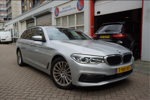 BMW 5 Serie Touring 530i High Executive Sport Line | PANO * HUD * Sfeerverlichting * Adaptive + Lane * Wegklapbare trekhaak * Comfortzetels * BMW onderhouden *