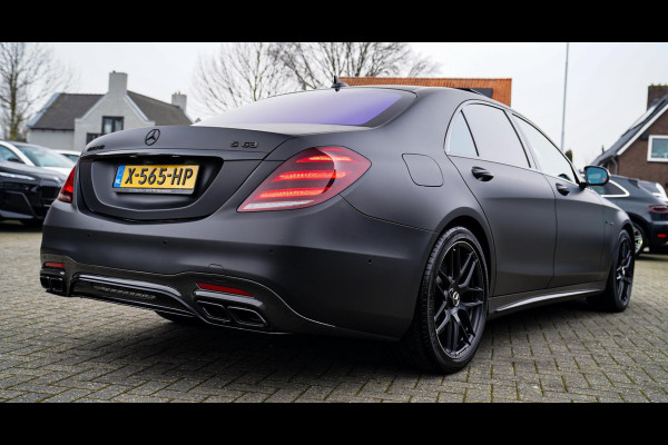 Mercedes-Benz S-Klasse AMG 63 4Matic+ Lang Premium Plus | Burmester 3D | Panorama | Massage stoelen | Stoelkoeling | Carbon |