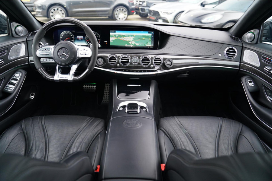 Mercedes-Benz S-Klasse AMG 63 4Matic+ Lang Premium Plus | Burmester 3D | Panorama | Massage stoelen | Stoelkoeling | Carbon |