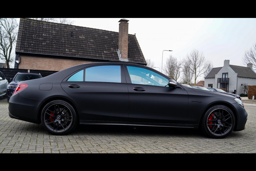 Mercedes-Benz S-Klasse AMG 63 4Matic+ Lang Premium Plus | Burmester 3D | Panorama | Massage stoelen | Stoelkoeling | Carbon |