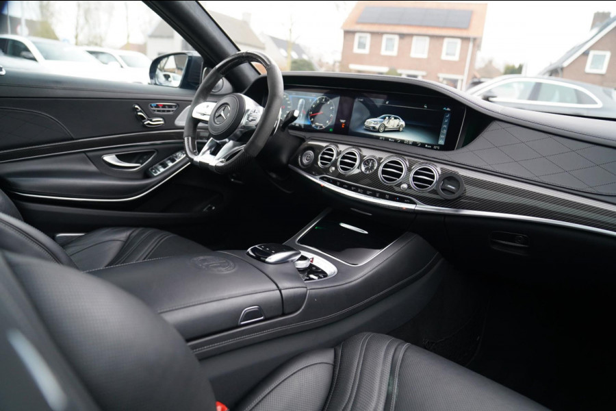 Mercedes-Benz S-Klasse AMG 63 4Matic+ Lang Premium Plus | Burmester 3D | Panorama | Massage stoelen | Stoelkoeling | Carbon |