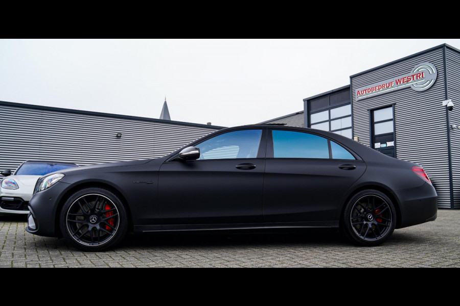 Mercedes-Benz S-Klasse AMG 63 4Matic+ Lang Premium Plus | Burmester 3D | Panorama | Massage stoelen | Stoelkoeling | Carbon |
