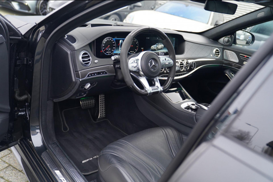 Mercedes-Benz S-Klasse AMG 63 4Matic+ Lang Premium Plus | Burmester 3D | Panorama | Massage stoelen | Stoelkoeling | Carbon |