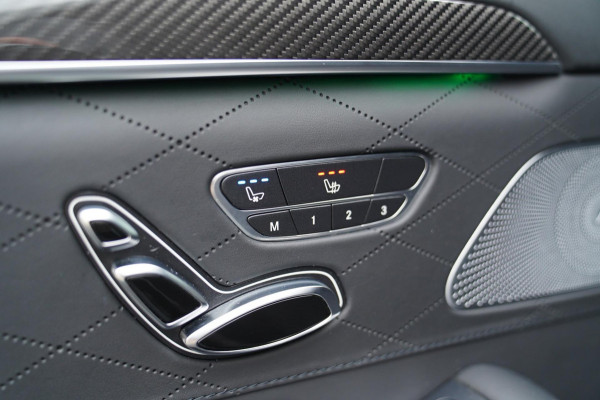 Mercedes-Benz S-Klasse AMG 63 4Matic+ Lang Premium Plus | Burmester 3D | Panorama | Massage stoelen | Stoelkoeling | Carbon |