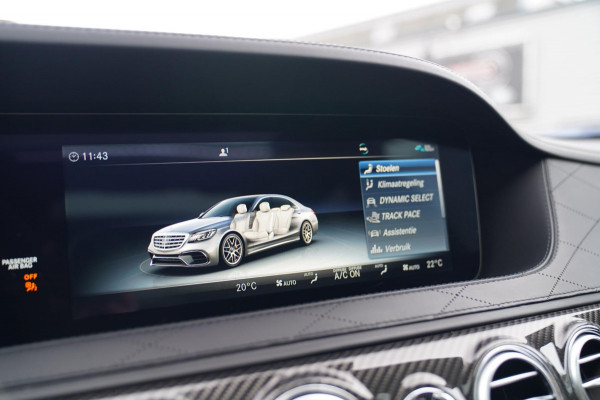 Mercedes-Benz S-Klasse AMG 63 4Matic+ Lang Premium Plus | Burmester 3D | Panorama | Massage stoelen | Stoelkoeling | Carbon |