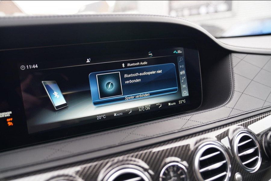 Mercedes-Benz S-Klasse AMG 63 4Matic+ Lang Premium Plus | Burmester 3D | Panorama | Massage stoelen | Stoelkoeling | Carbon |