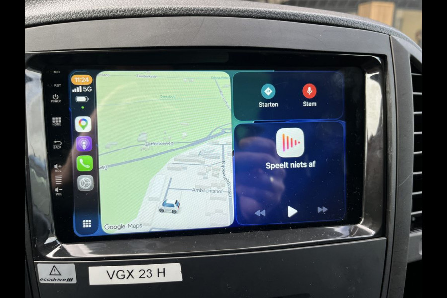 Mercedes-Benz Vito 110 CDI 102 pk E6 XL Extra Lang 3p Lease €253 p/m, Airco, Apple Carplay/Android Auto, Camera, laadbrug,  onderhoudshistorie aanwezig