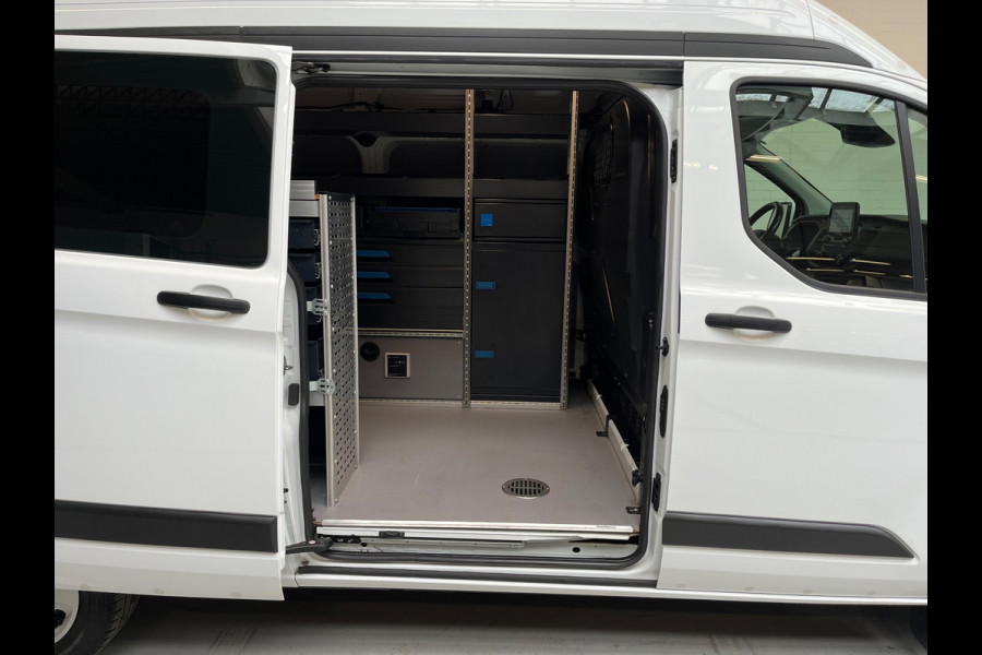 Ford Transit Custom AUTOMAAT SERVICEWAGEN 340 2.0 TDCI EURO6 L2H2 TREND SORTIMO INRICHTING STANDKACHEL V230 OMVORMER RIJKLAARPRIJS