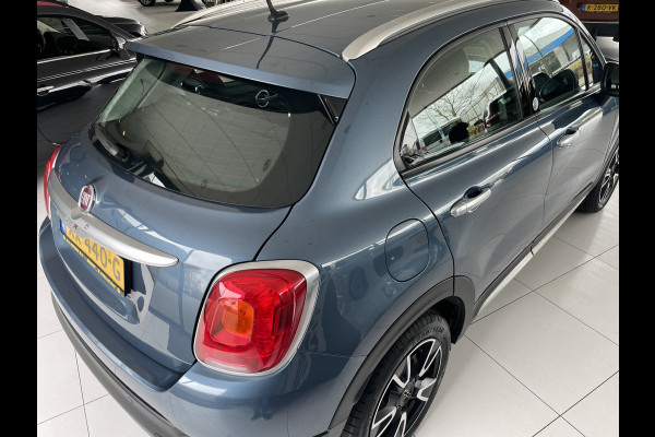 Fiat 500X 1.4 Turbo MultiAir Mirror Achteruitrijcamera - Navigatie - Apple carplay - Airco - Cruise control - Parkeersensor achter - Radio - Dakrails - Bluetooth - Elektrische ramen - Licht metalen velgen 17 inch - Start/ stop systeem - Stuur leder - Stuur multifunctioneel - Door ons nieuw geleverd - Altijd door ons onderhouden
