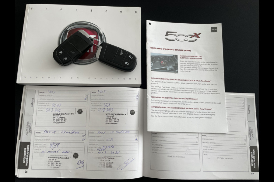 Fiat 500X 1.4 Turbo MultiAir Mirror Achteruitrijcamera - Navigatie - Apple carplay - Airco - Cruise control - Parkeersensor achter - Radio - Dakrails - Bluetooth - Elektrische ramen - Licht metalen velgen 17 inch - Start/ stop systeem - Stuur leder - Stuur multifunctioneel - Door ons nieuw geleverd - Altijd door ons onderhouden