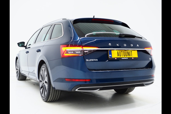 Škoda Superb Combi 1.4 TSI iV Laurin & Klement | Leder | Canton | Trekhaak | Camera | Keyless | Adaptive Cruise | Memory | Carplay