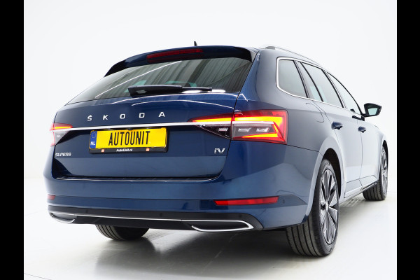 Škoda Superb Combi 1.4 TSI iV Laurin & Klement | Leder | Canton | Trekhaak | Camera | Keyless | Adaptive Cruise | Memory | Carplay