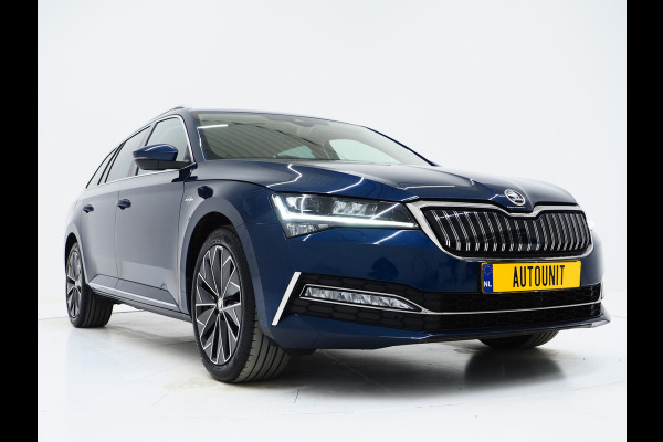 Škoda Superb Combi 1.4 TSI iV Laurin & Klement | Leder | Canton | Trekhaak | Camera | Keyless | Adaptive Cruise | Memory | Carplay