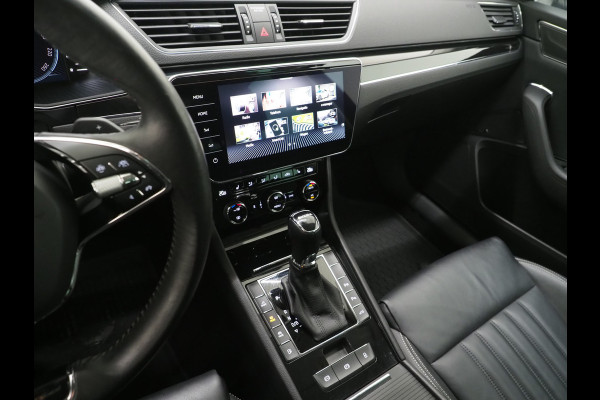 Škoda Superb Combi 1.4 TSI iV Laurin & Klement | Leder | Canton | Trekhaak | Camera | Keyless | Adaptive Cruise | Memory | Carplay