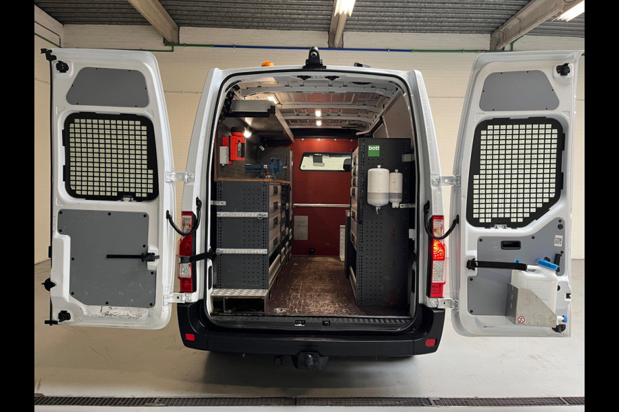 Opel Movano SERVICEWAGEN AUTOMAAT 2.3 CDTI BiTurbo 170pk euro6 L2H2 V230 OMVORMER BOTT INRICHTING STANDKACHEL AIRCO, RIJKLAARPRIJS