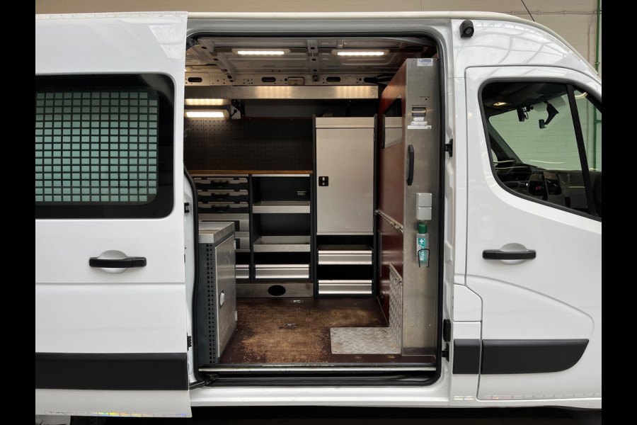 Opel Movano SERVICEWAGEN AUTOMAAT 2.3 CDTI BiTurbo 170pk euro6 L2H2 V230 OMVORMER BOTT INRICHTING STANDKACHEL AIRCO, RIJKLAARPRIJS