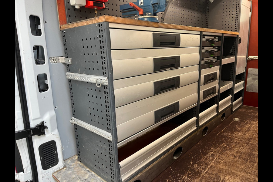 Opel Movano SERVICEWAGEN AUTOMAAT 2.3 CDTI BiTurbo 170pk euro6 L2H2 V230 OMVORMER BOTT INRICHTING STANDKACHEL AIRCO, RIJKLAARPRIJS