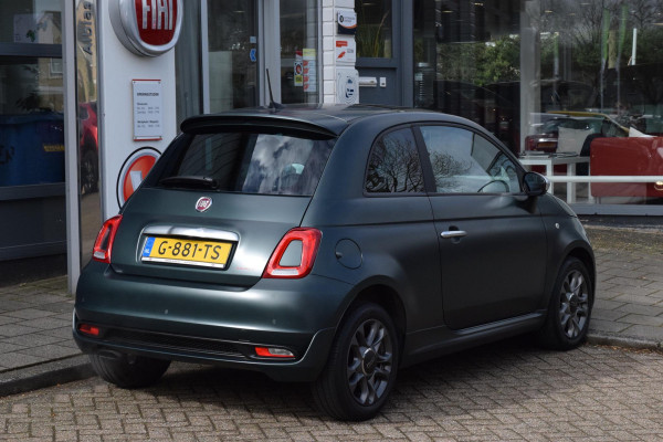 Fiat 500 105pk Rockstar/Sport|Matgroen|Carplay|