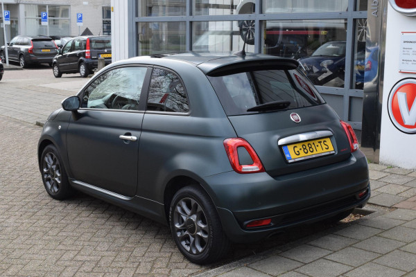 Fiat 500 105pk Rockstar/Sport|Matgroen|Carplay|