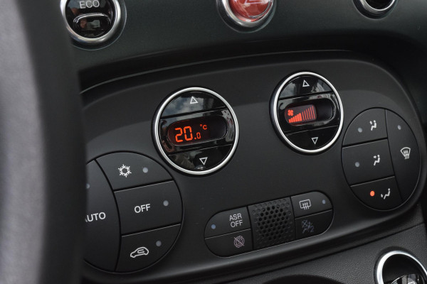 Fiat 500 105pk Rockstar/Sport|Matgroen|Carplay|