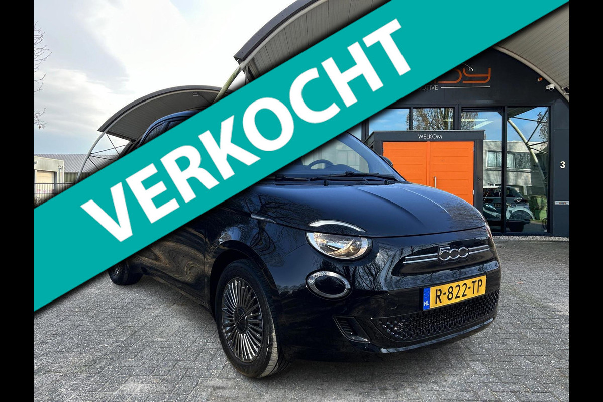 Fiat 500 Icon 42 kWh 96% SOH 1e EIG NL-AUTO RIJKLAARPRIJS!