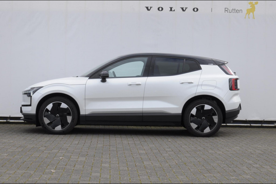 Volvo EX30 272PK Ext. Range Plus / Adaptieve Cruise Control/ Dodehoek Detectie / Parkeersensoren/ Achteruitrijcamera/ Warmtepomp/ Google Services/