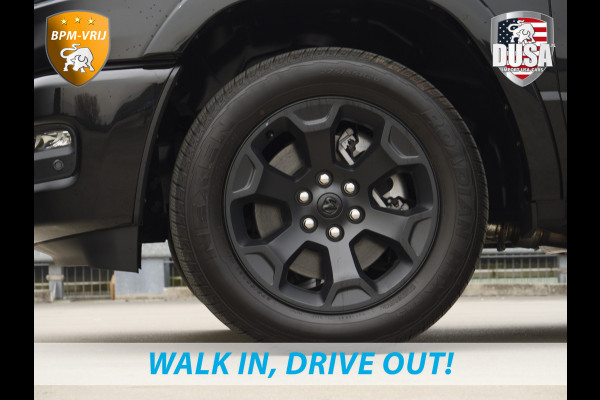 Dodge Ram 1500 | Bighorn | 3.0L I6 Hurricane | Crew Cab | 4X4 | Stuur/stoel verwarming | Night edition Getoonde accessoires zijn verkrijgbaar tegen meerprijs