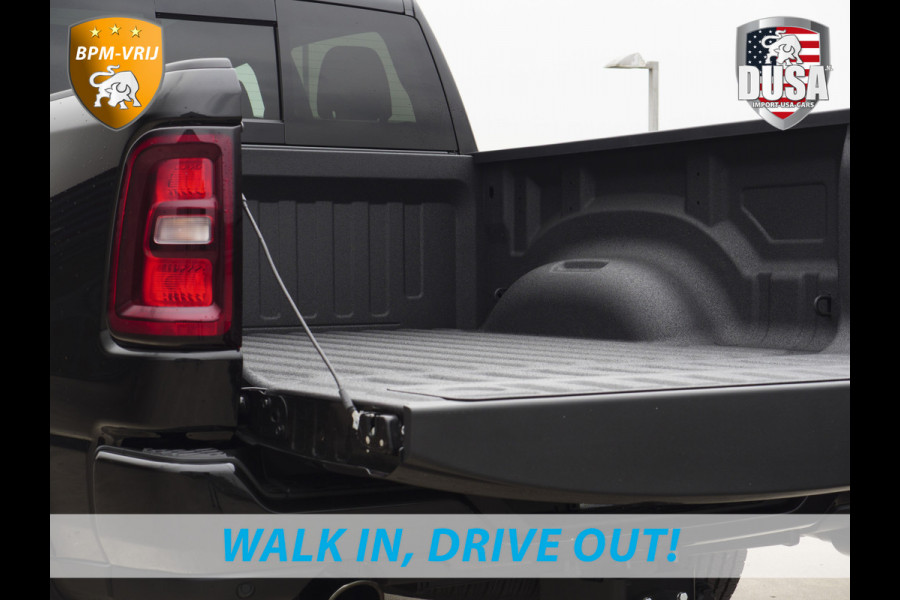 Dodge Ram 1500 | Bighorn | 3.0L I6 Hurricane | Crew Cab | 4X4 | Stuur/stoel verwarming | Night edition Getoonde accessoires zijn verkrijgbaar tegen meerprijs