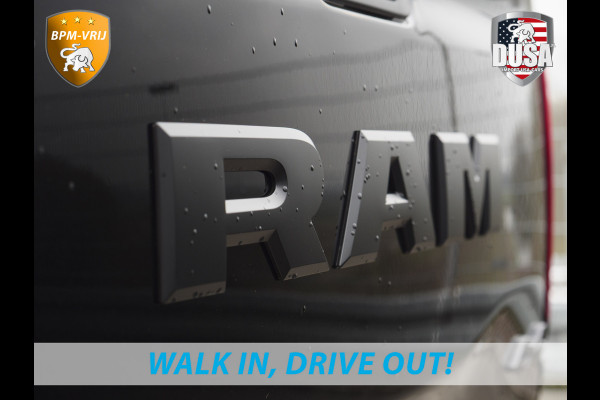Dodge Ram 1500 | Bighorn | 3.0L I6 Hurricane | Crew Cab | 4X4 | Stuur/stoel verwarming | Night edition Getoonde accessoires zijn verkrijgbaar tegen meerprijs