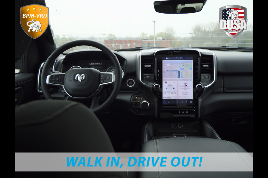 Dodge Ram 1500 | Bighorn | 3.0L I6 Hurricane | Crew Cab | 4X4 | Stuur/stoel verwarming | Night edition Getoonde accessoires zijn verkrijgbaar tegen meerprijs