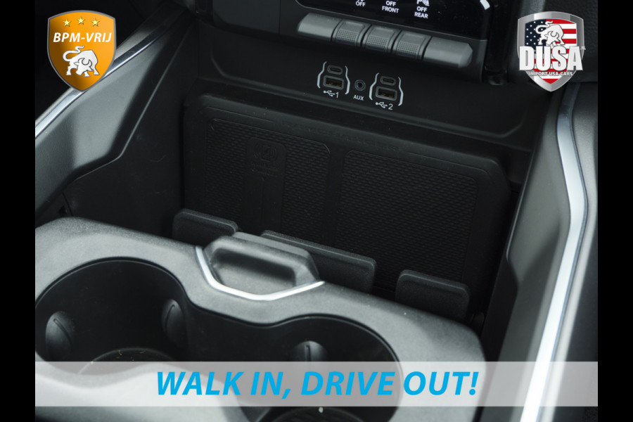 Dodge Ram 1500 | Bighorn | 3.0L I6 Hurricane | Crew Cab | 4X4 | Stuur/stoel verwarming | Night edition Getoonde accessoires zijn verkrijgbaar tegen meerprijs