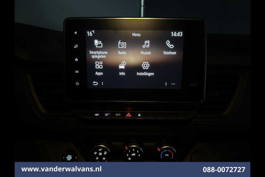 Renault Trafic 2.0 BluedCi L2H1 Euro6 Airco | Apple Carplay | LED | Cruisecontrol | Parkeersensoren Bijrijdersbank