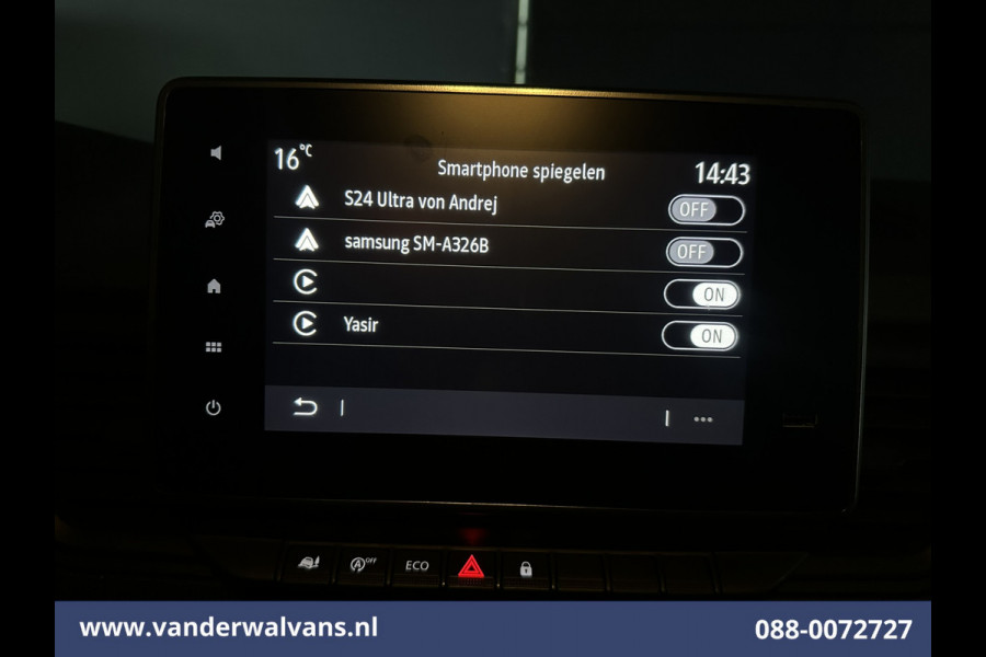 Renault Trafic 2.0 BluedCi L2H1 Euro6 Airco | Apple Carplay | LED | Cruisecontrol | Parkeersensoren Bijrijdersbank