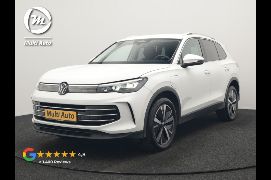 Volkswagen Tiguan 1.5 eHybrid Elegance PHEV 272pk Dealer O.H. | Trekhaak Af Fabriek | Adaptive Cruise | 360 Camera | Alcantara Sportstoelen Massage & Verwarmd | IQ Light | Stuur Verwarmd | Sfeerverlichting | Keyless | Blis | Virtual | Plug In Hybrid |