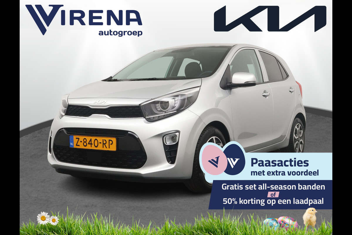 Kia Picanto 1.0 DPi DynamicPlusLine Apple Carplay/Android Auto - Cruise Control - Climate Control - Navigatie - Fabrieksgarantie tot 06-2031