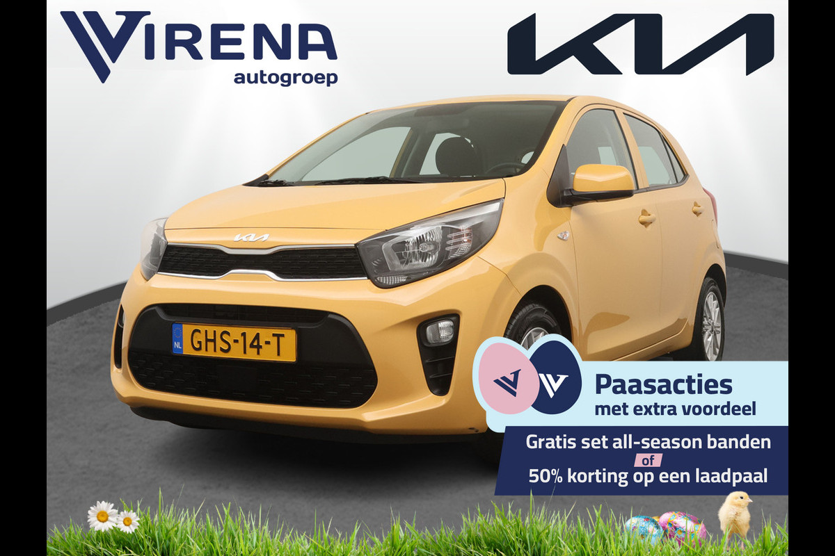 Kia Picanto 1.0 DPi DynamicLine - Cruise Control - Apple/Android Carplay - DAB - Lichtmetalen Velgen 14" - Airco - Fabrieksgarantie Tot 2031