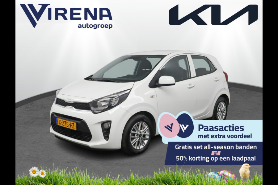 Kia Picanto 1.0 DPi DynamicLine - Airco - Cruise Control - Lichtmetalen Velgen - Cruise Control - Apple/Android Carplay - Fabrieksgarantie Tot 2030