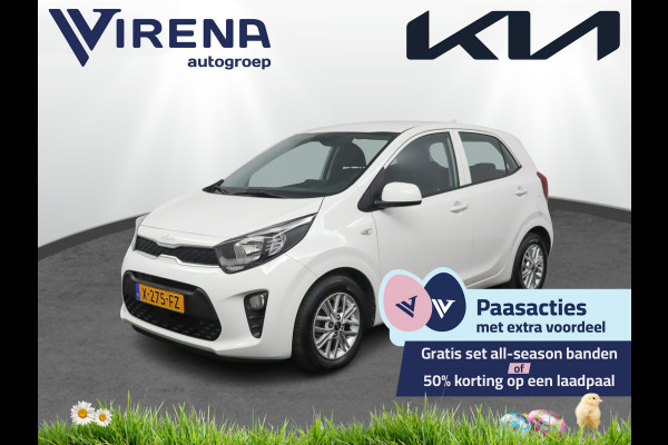 Kia Picanto 1.0 DPi DynamicLine - Airco - Cruise Control - Lichtmetalen Velgen - Cruise Control - Apple/Android Carplay - Fabrieksgarantie Tot 2030