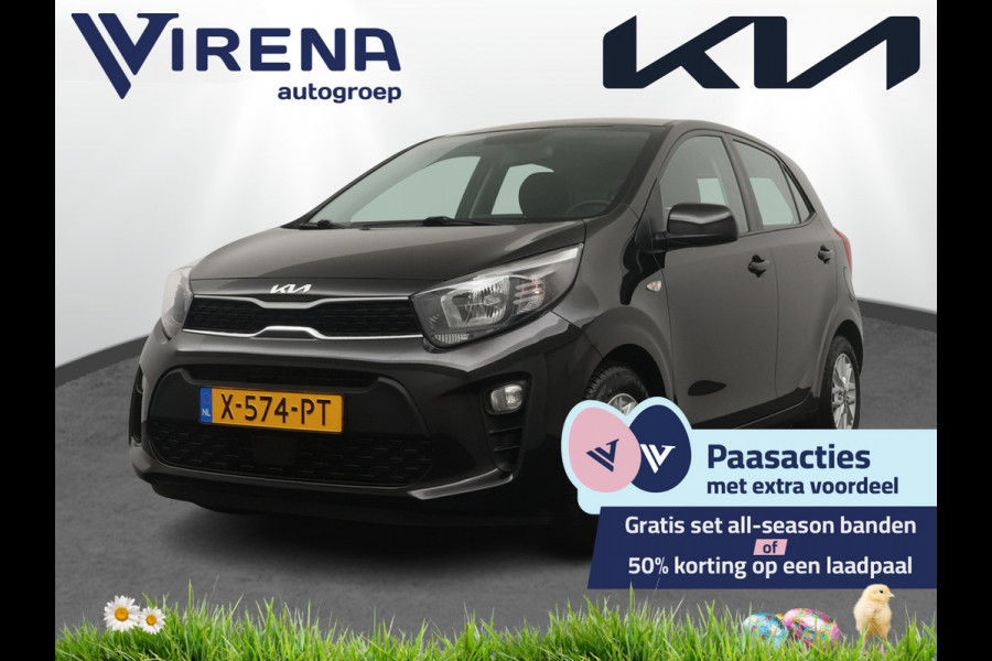 Kia Picanto 1.0 DPi DynamicLine Airco - Apple Carplay/ Android Auto - Cruise Control - Bluetooth - Lichtmetalen velgen 14 inch Fabrieksgarantie tot 01-2031