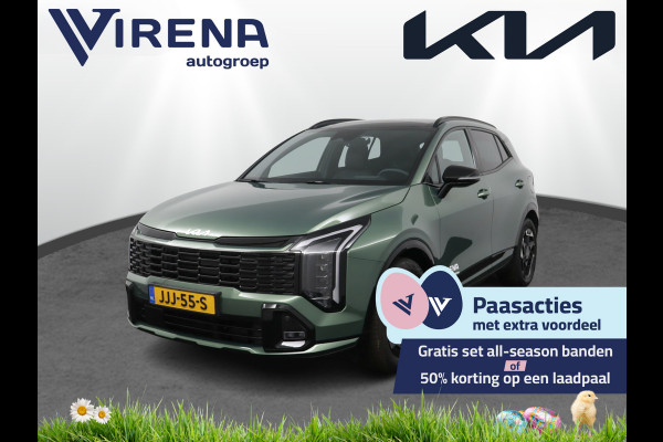 Kia Sportage 1.6 T-GDi Hybrid GT-Line Apple Carplay/Android Auto - Cruise Control - Dodehoekdetectie - Schuif-/Kanteldak  - Navigatie - Stuur/Stoelverwarming - Fabrieksgarantie tot 10-2032