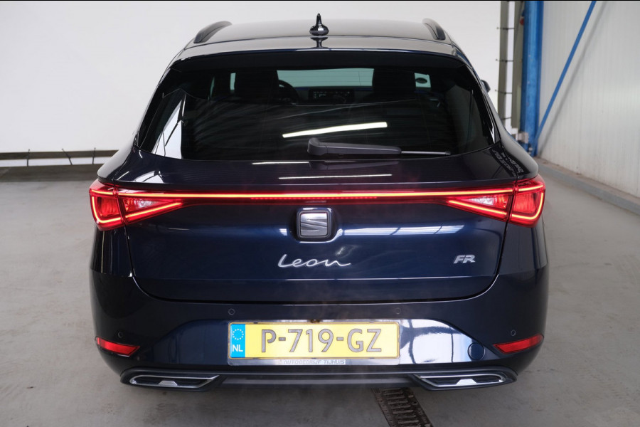 Seat Leon Sportstourer 1.5 eTSI FR Business Intense Automaat - N.A.P. Airco, Cruise, Virtual Display, Camera, PDC.
