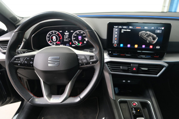 Seat Leon Sportstourer 1.5 eTSI FR Business Intense Automaat - N.A.P. Airco, Cruise, Virtual Display, Camera, PDC.