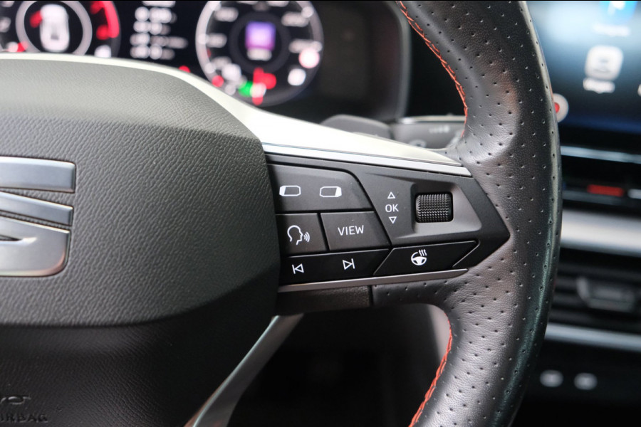 Seat Leon Sportstourer 1.5 eTSI FR Business Intense Automaat - N.A.P. Airco, Cruise, Virtual Display, Camera, PDC.