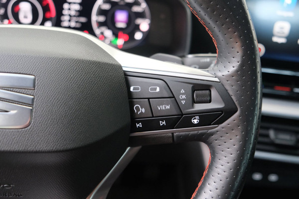 Seat Leon Sportstourer 1.5 eTSI FR Business Intense Automaat - N.A.P. Airco, Cruise, Virtual Display, Camera, PDC.