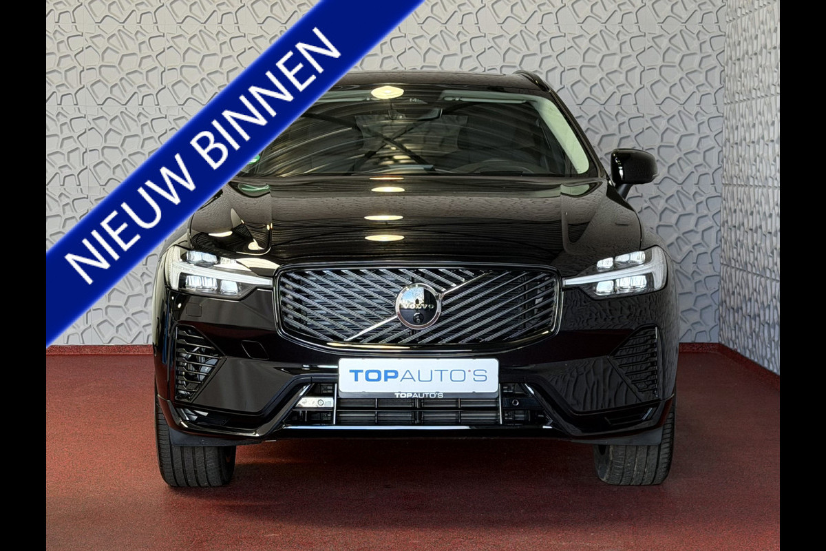 Volvo XC60 2.0 T6 AWD ULTRA DARK NW MODEL ELEK.TREKHAAK HARMAN KARDON HEADUP 360.CAM LEER SCHUIFDAK PHEV Plug in Hybrid ✅ Top Auto's Wijchen ,  Altijd een Ruim aanbod van Volvo's i  BUSINESS / CORE / BRIGHT / DARK / ULTRA DARK / PLUS DARK / BLACK EDITION  / ESSENTIAL / T6 / T8 ✅