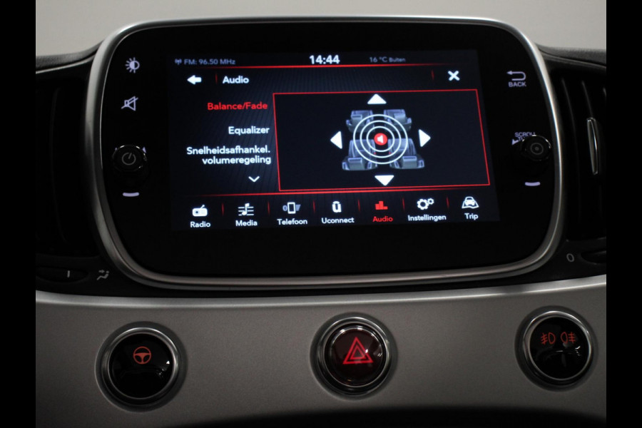 Fiat 500C 1.0 Hybrid Star Airco Cruise control Navigatie Parkeersensor achter Radio Apple Carplay/ Android Auto