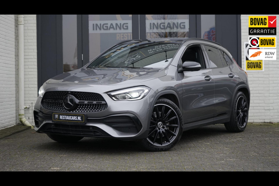 Mercedes-Benz GLA 250 4MATIC AMG NIGHT AUTOMAAT-360 CAMERA-AMBIANCE-BURMESTER-KEYLESS-NAVIGATIE-PANO-WINTER-Etc.