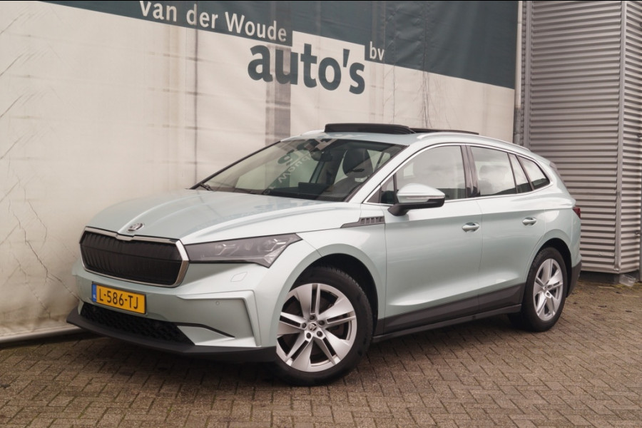 Škoda ENYAQ iV 80 204pk 77kWh -SOH89%-TREKHAAK-PANO-ECC-PDC-